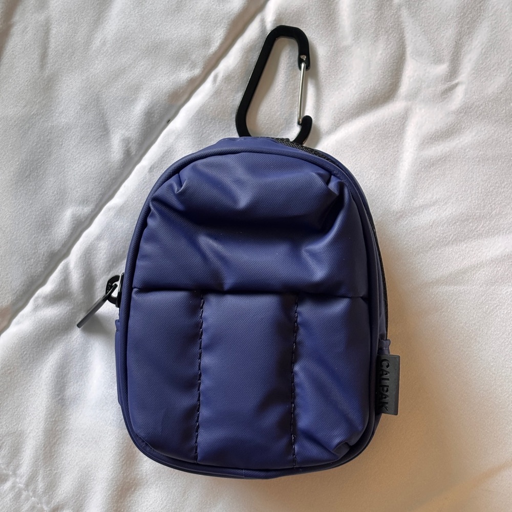 CALPAK Luka Key Pouch Navy Blue (discontinued color!)